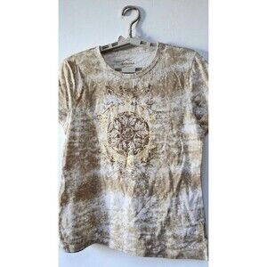 Arizona Jean Co. Juniors Tie Dye Short Sleeve Tee Shirt Sz XL New D25 Excellent